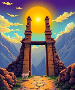 Sun Gate Paint Numbers