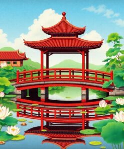 Lagoon Bridge Paint Numbers