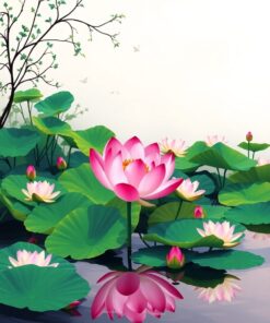 Water Garden Paint Numbers