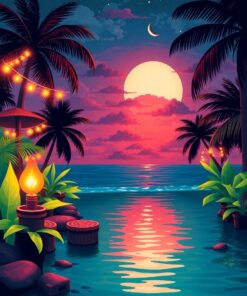 Torch Glow Paint Numbers