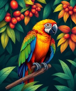 Macaw Canopy Paint Numbers