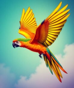 Princess Flight Paint Numbers