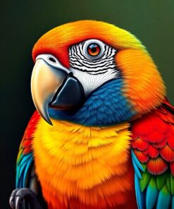 Macaw Whisperer Paint Numbers