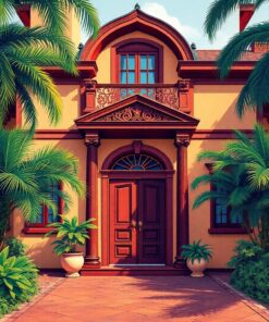 Mansion Entry Paint Numbers