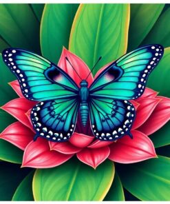 Malachite Bromeliad Paint Numbers