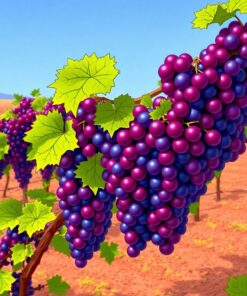 Grape Clusters Paint Numbers