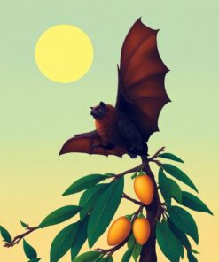 Tree Bat Paint Numbers