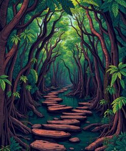 Bunyip Trail Paint Numbers