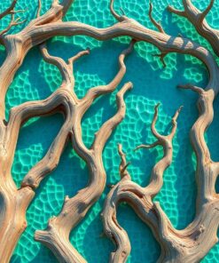 Driftwood Maze Paint Numbers