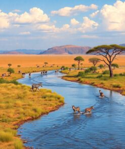 River Crossing Paint Numbers