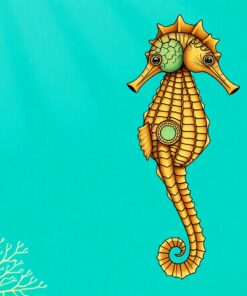 Cartography Seahorse Paint Numbers