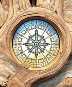 Driftwood Compass Paint Numbers