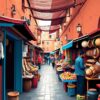 Marrakech Market Paint Numbers