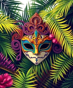 Among Palms Paint Numbers