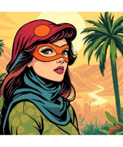 Heroine Oasis Paint Numbers