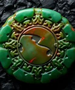 Vintage Maya Jade Relic Paint By Numbers