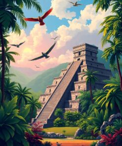 Jungle Flight Paint Numbers