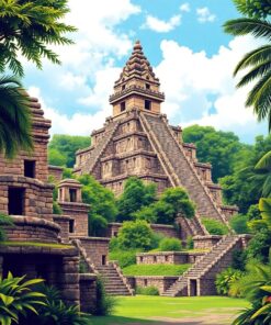 Jungle Ruins Paint Numbers