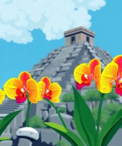 Stone Orchids Paint Numbers