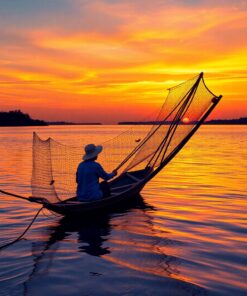 Fisherman Net Paint Numbers