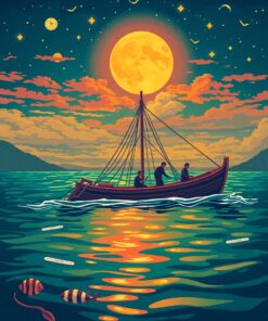 Night Dive Paint Numbers