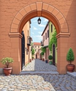 Doorway Arch Paint Numbers