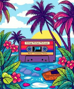 Tropical Escape Paint Numbers