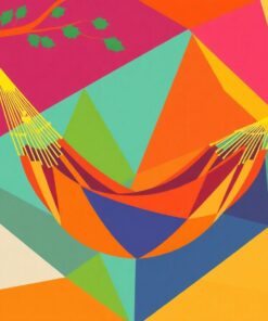 Hammock Geometry Paint Numbers