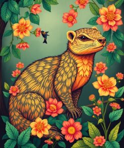 Ginger Blooms Paint Numbers