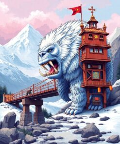 Bridge Beast Paint Numbers