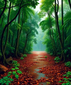 Forest Floor Paint Numbers