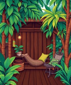 Reading Nook Paint Numbers