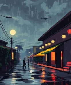 Monsoon Shadows Paint Numbers