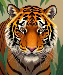 Monsoon Tiger Paint Numbers