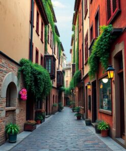 Monstera Alleyway Paint Numbers