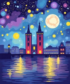 Botanical Chart Paint Numbers