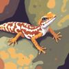Namib Gecko Paint Numbers