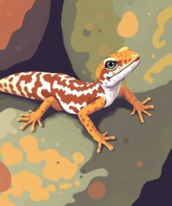Namib Gecko Paint Numbers