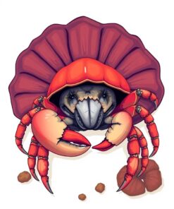 Hermit Crab Paint Numbers