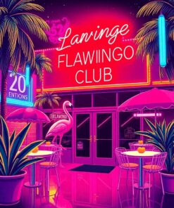 Flamingo Club Paint Numbers