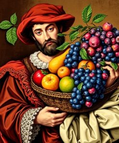 Vintage Noble Fruit Bearer Paint By Numbers