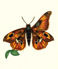 Moth Study Paint Numbers