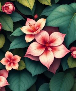 Dewy Foliage Paint Numbers