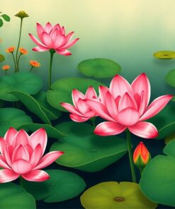 Lily Pond Paint Numbers