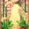 Orchid Trellis Paint Numbers