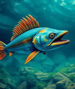 Vintage Oarfish Expedition Paint By Numbers