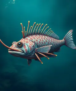 Vintage Oarfish Expedition Paint By Numbers