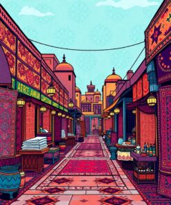 Carpet Market Paint Numbers