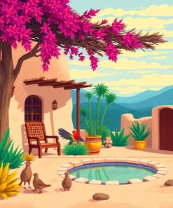 Macaw Retreat Paint Numbers