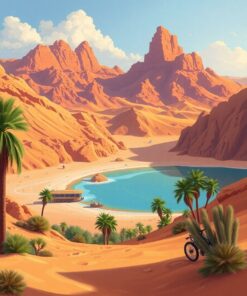 Oasis Sandstorm Paint Numbers